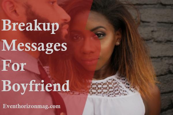 Breakup Messages for Boyfriend