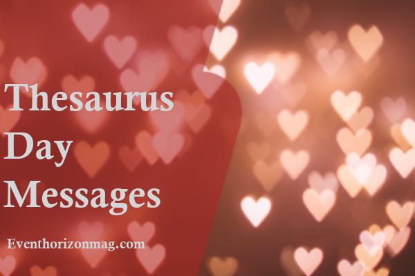 Thesaurus Day Messages