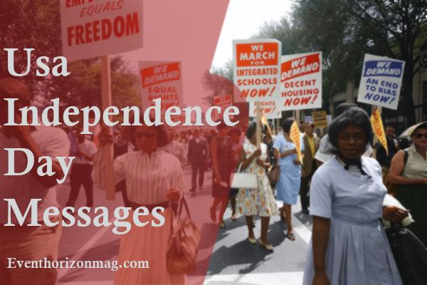 USA Independence Day Messages