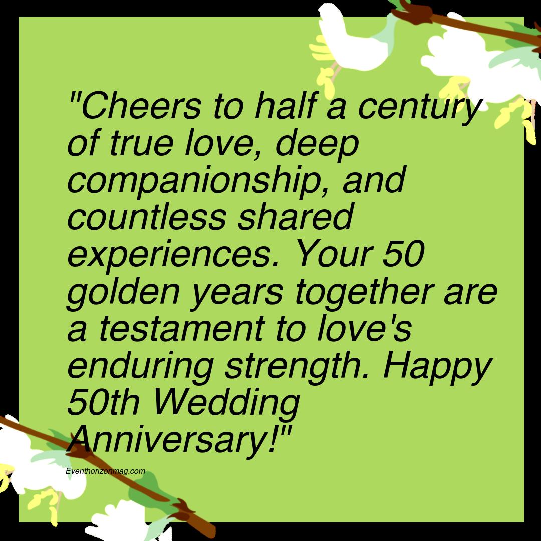 50th Wedding Anniversary Messages For Elderly Couple