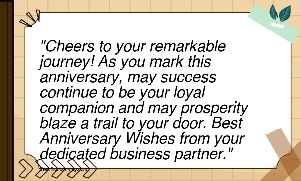Best Anniversary Wishes For Client