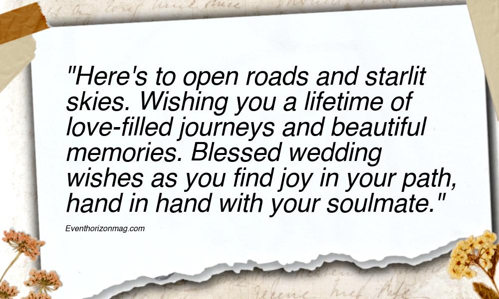 Blessed Wedding Wishes For An Ex-Girlfriend