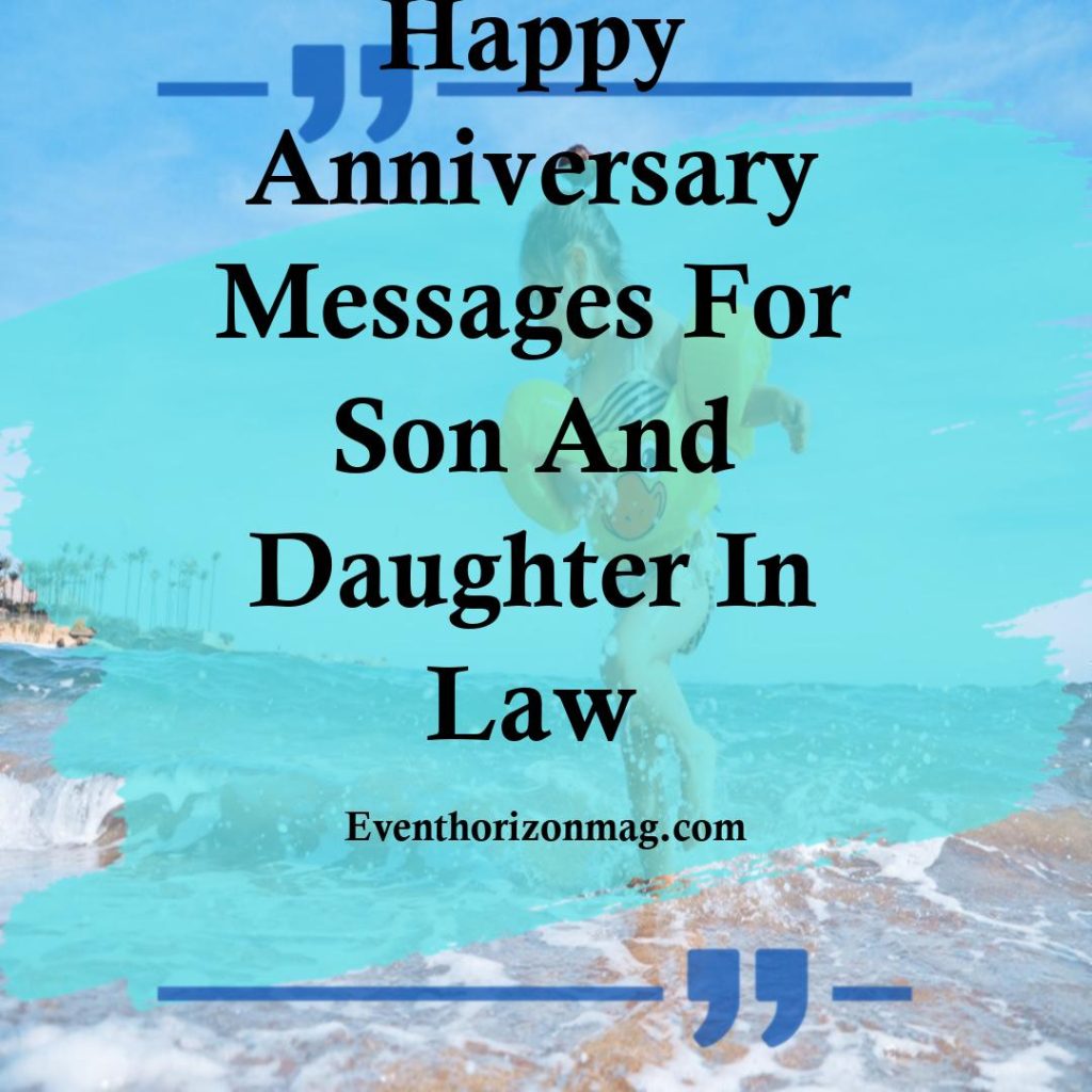 Anniversary Messages For Son