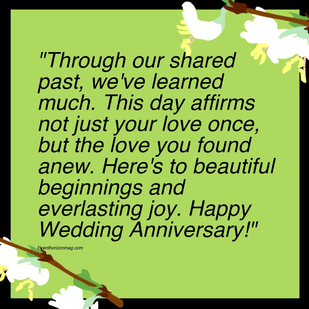 Wedding Anniversary Wishes for Ex Lover