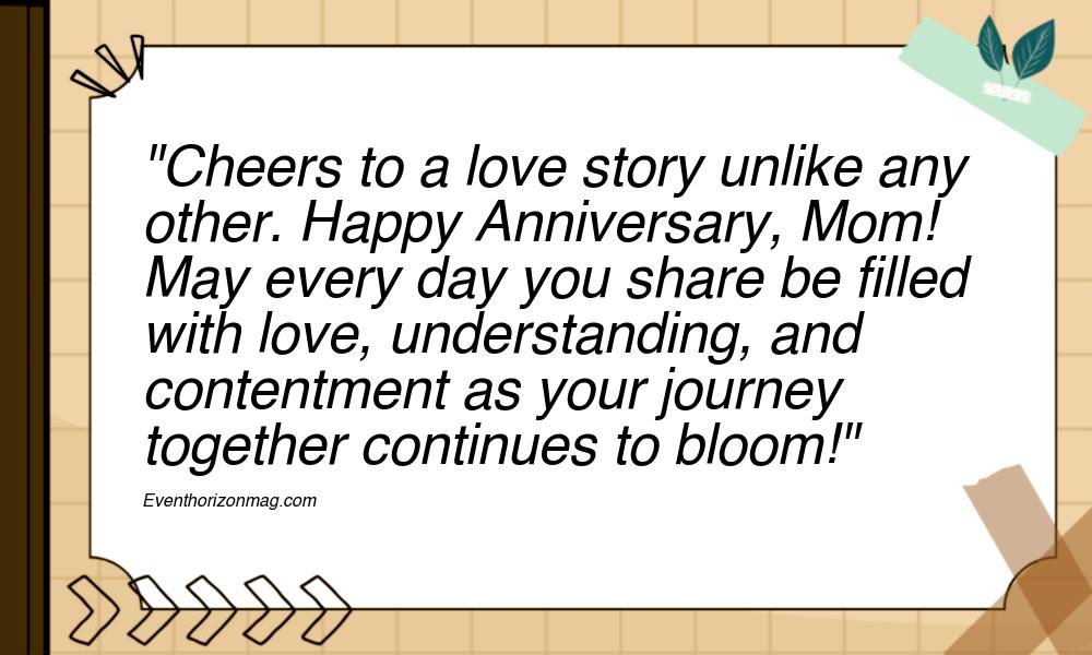 Wedding Anniversary Wishes For Mom